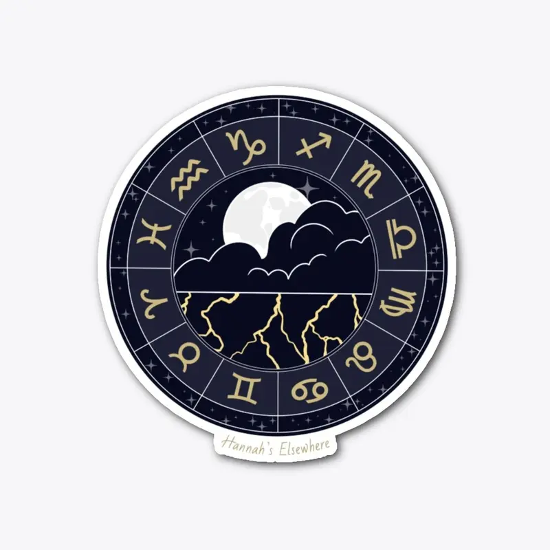 Zodiac Wheel Sticker