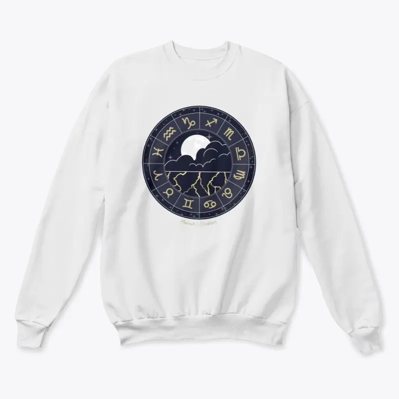 Zodiac Wheel Sweatshirt - Select Colour