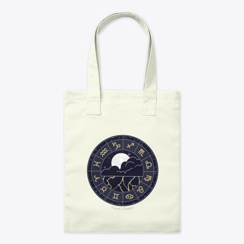 Zodiac Wheel Tote Bag 